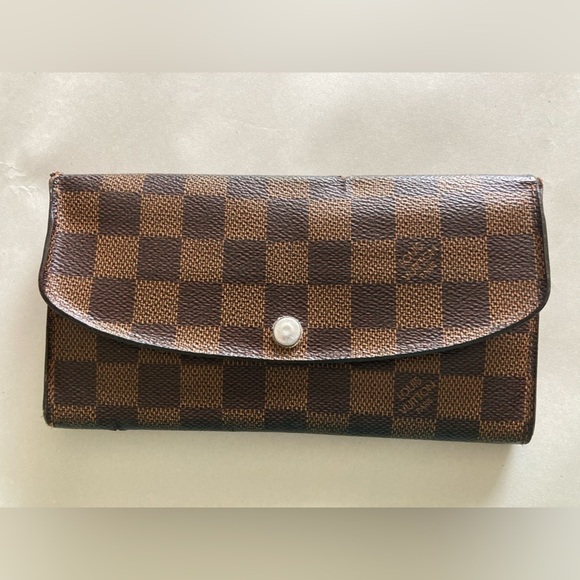 Louis Vuitton Handbags - Louis Vuitton Paris wallet brown checkerboard pattern